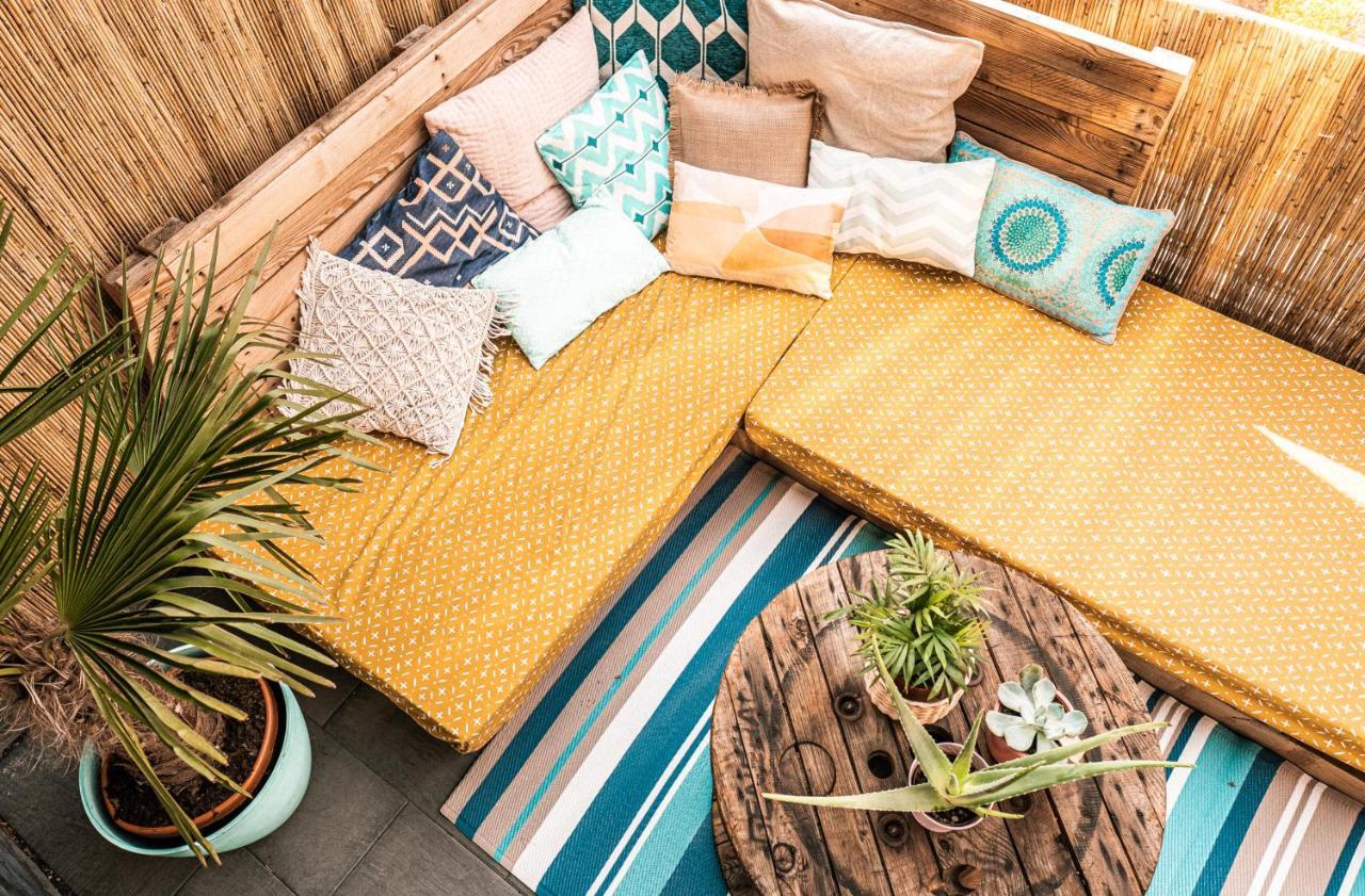 Апартаменты The Kalifornia I Stilvoll Mit Urlaubsfeeling I Dachterrasse I Klima Карлсруэ Экстерьер фото