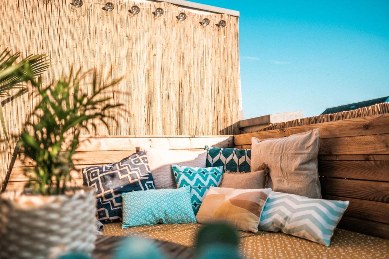 Апартаменты The Kalifornia I Stilvoll Mit Urlaubsfeeling I Dachterrasse I Klima Карлсруэ Экстерьер фото