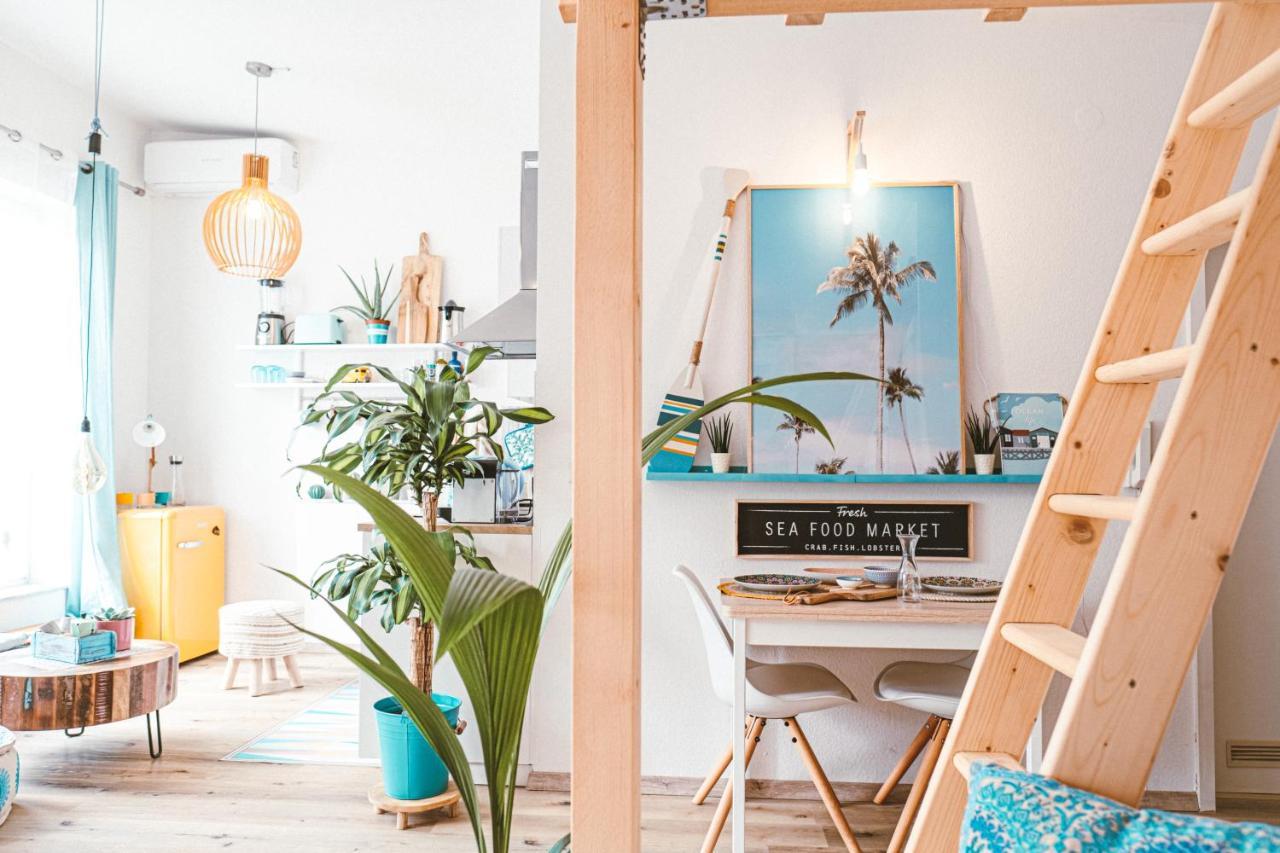 Апартаменты The Kalifornia I Stilvoll Mit Urlaubsfeeling I Dachterrasse I Klima Карлсруэ Экстерьер фото
