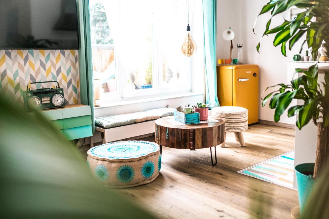 Апартаменты The Kalifornia I Stilvoll Mit Urlaubsfeeling I Dachterrasse I Klima Карлсруэ Экстерьер фото