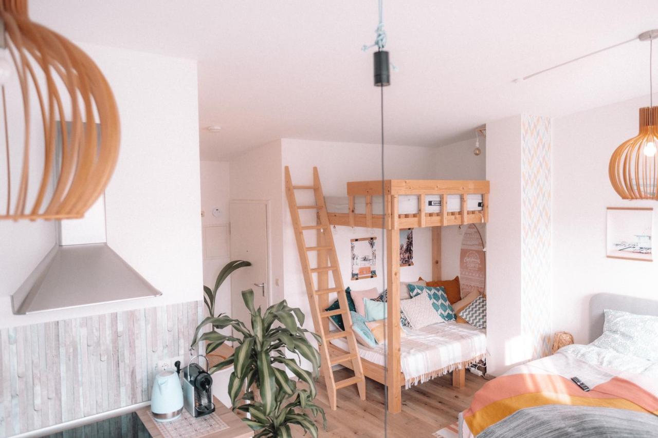 Апартаменты The Kalifornia I Stilvoll Mit Urlaubsfeeling I Dachterrasse I Klima Карлсруэ Экстерьер фото
